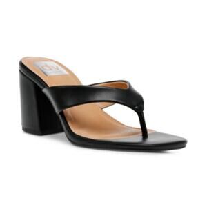 DOLCE VITA Tilla Black Women's Block Heel Size 9.5 casual comfort everyday